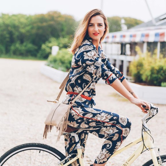 French Connection Sundown Silk Paisley Shirt Size Medium - Picture 3 of 11